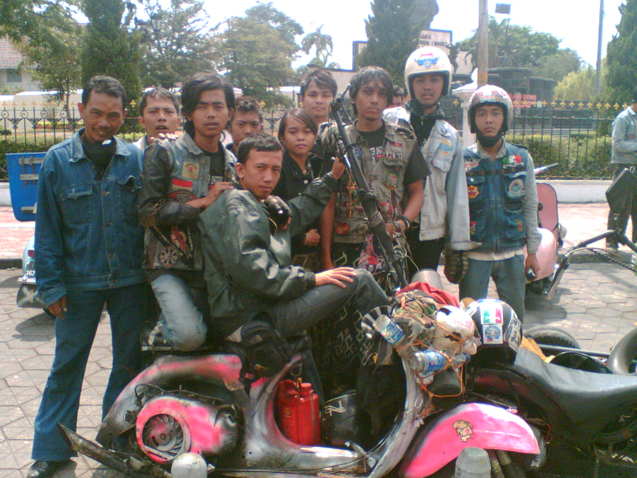 Touring Ke Yogyakarta Komunitas Vespa